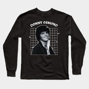 Donny osmond --- 70s aesthetic Long Sleeve T-Shirt